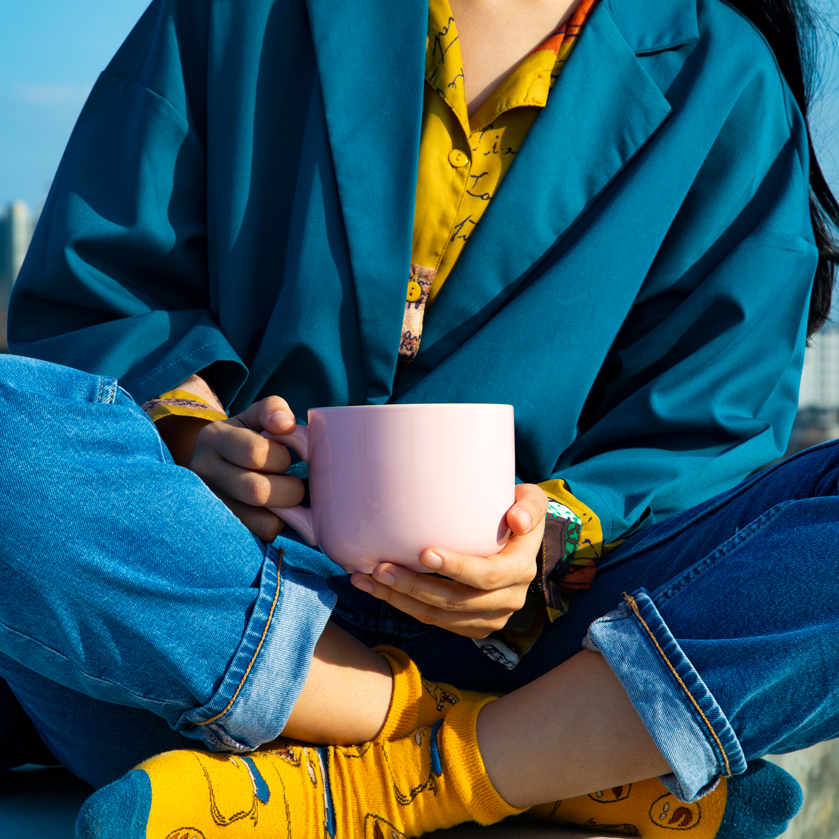 早餐杯子带盖带勺子牛奶杯子情侣大容量水杯女咖啡杯子陶瓷马克杯