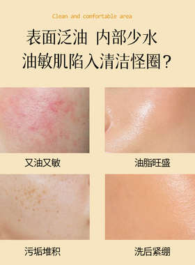 菲尔思清透净颜洁颜蜜油