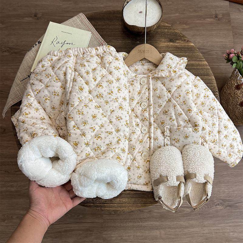 儿童睡衣冬款三层加绒新款女孩加厚宝宝家居服女童保暖默认项,淘宝优惠券,粉丝福利购,淘宝优惠卷