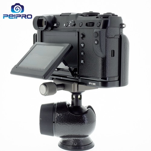 PEIPRO平工坊GFX50R手柄中画幅相机真皮多功能手柄专业L型相机座 - 图3