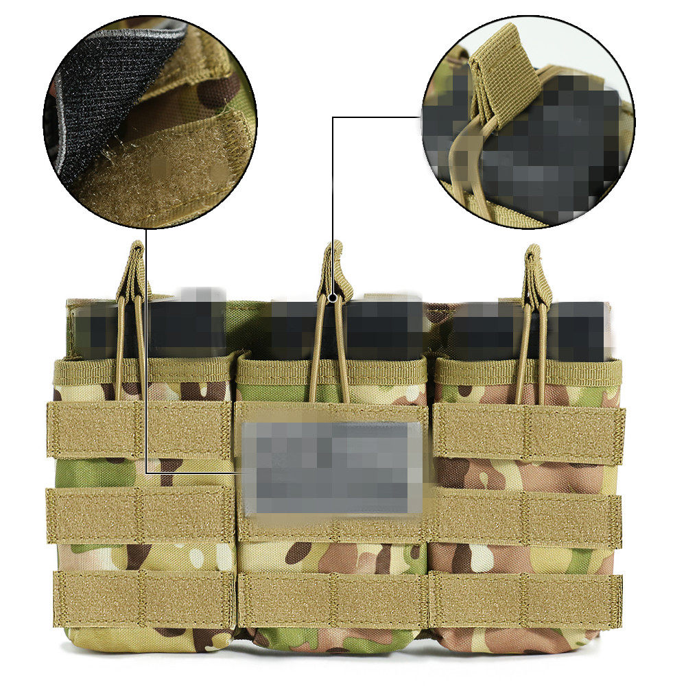 军迷Molle弹夹包M4三联弹袋夹甲cs战术背心附件包5.56单联二联包,淘宝优惠券,粉丝福利购,淘宝优惠卷