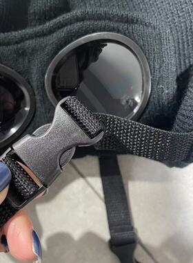 成人防风镜护耳飞行员针织帽三种戴法