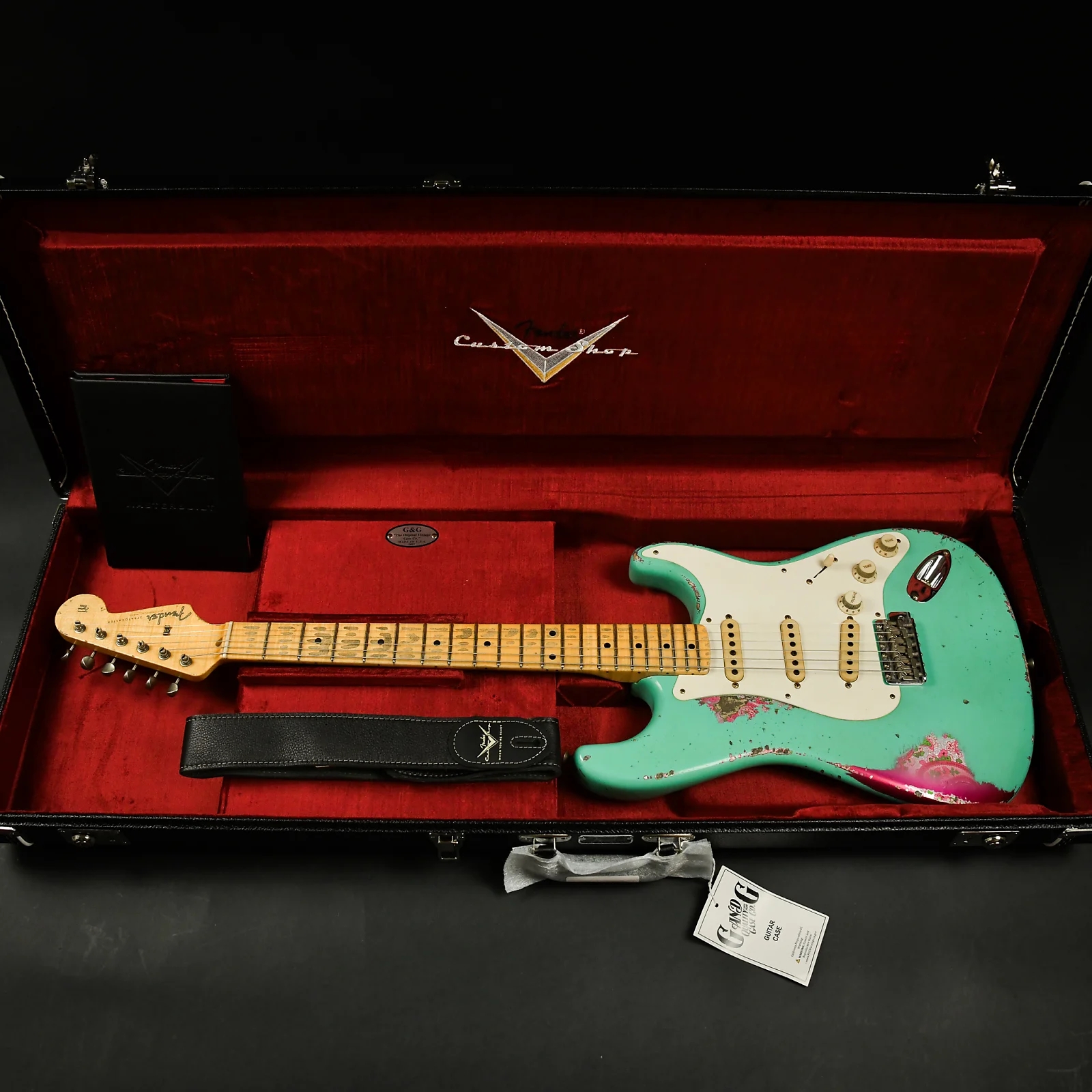 Fender CS Masterbuilt 57 60 62 Relic Tele Strat MB电吉他做旧 - 图1