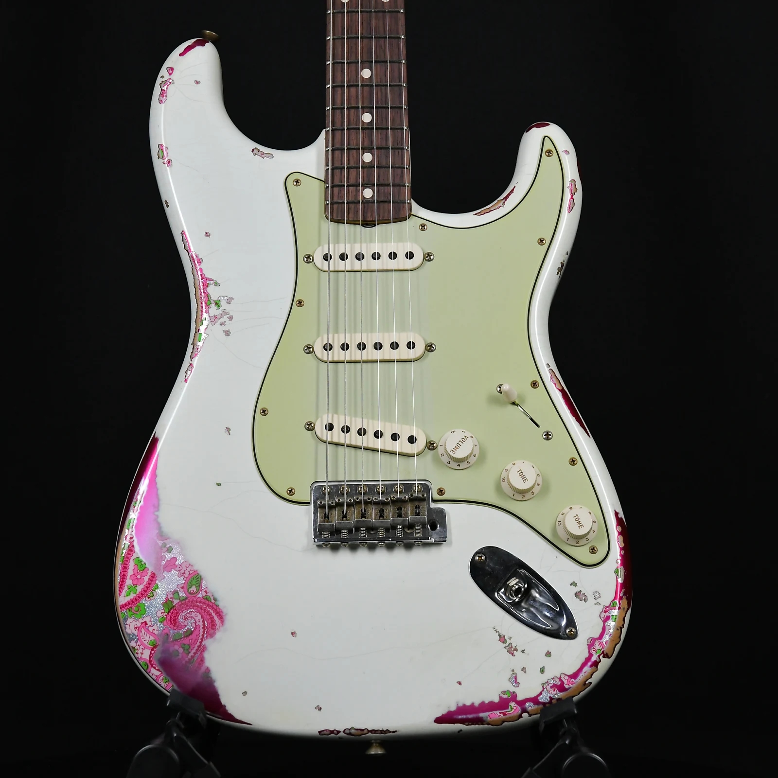 Fender CS Masterbuilt 57 60 62 Relic Tele Strat MB电吉他做旧 - 图2