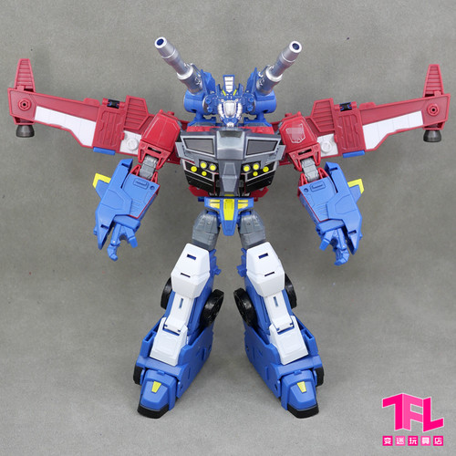 TFS传世2008动画超神仁莱擎天OP柱尊暗天陨头雕胸甲升级配件包 - 图0