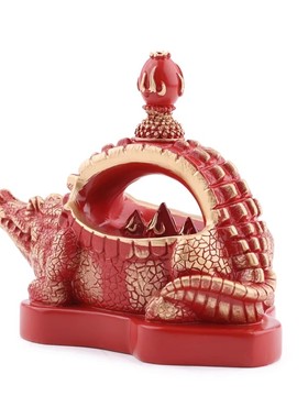 香港正品李居明2025蛇年西北鳄鱼灯三碧位吉祥物摆件李居明吉祥物