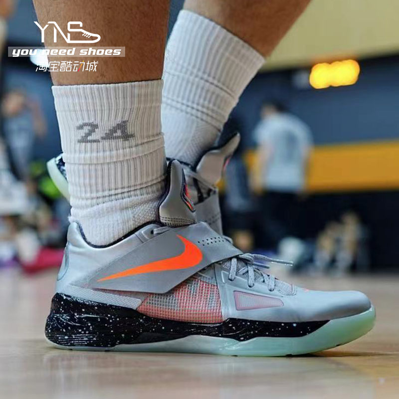 油腻叔 Nike Zoom KD4 Galaxy杜兰特4银河全明星男子FD2635-001-图2