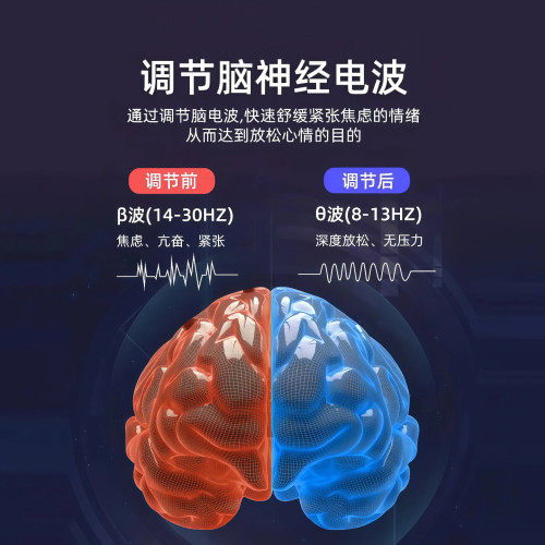 CES智能睡眠仪夹耳助眠神器失眠黑科技物理助眠仪睡眠深度好睡眠 - 图2