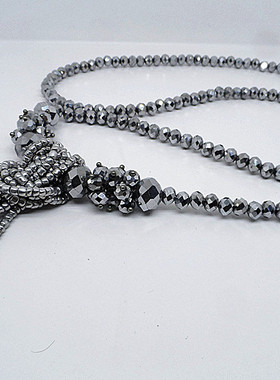 轻奢ins风高档百搭控原创毛衣链