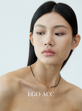 EGOACC轻奢拼接米粒珍珠项链