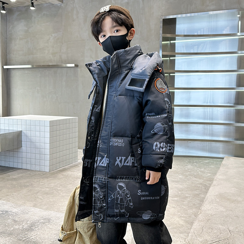 2025新款儿童羽绒服青少年男童中长款中大童冬季外套加厚童装,淘宝优惠券,粉丝福利购,淘宝优惠卷