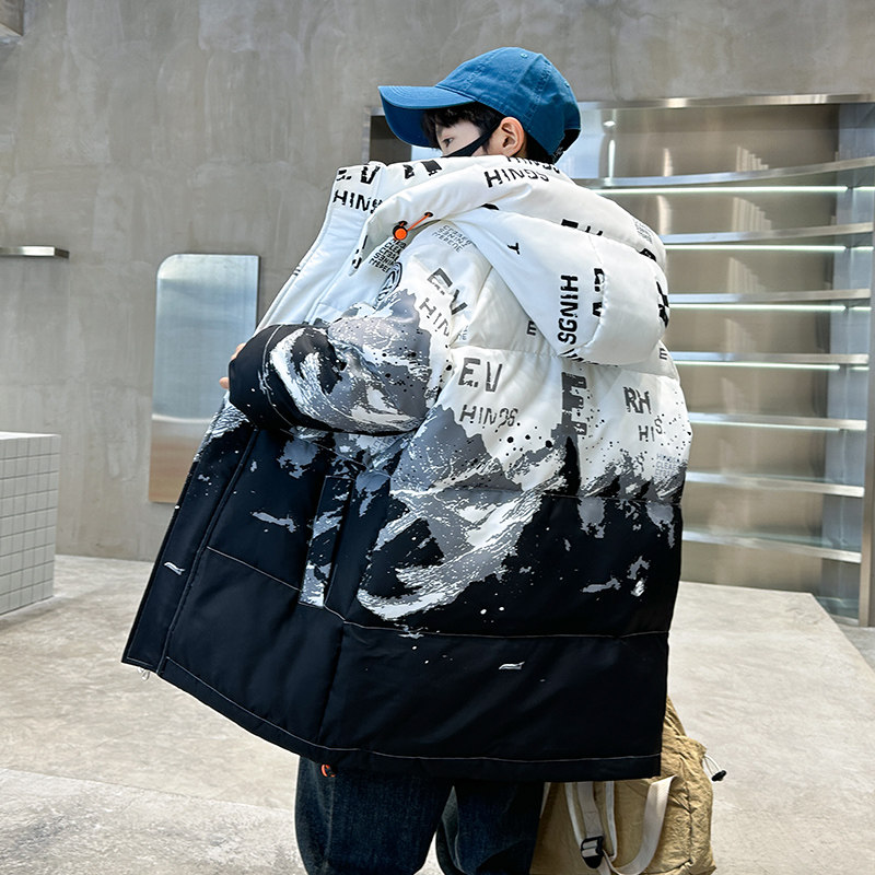 2025新款儿童羽绒服青少年男童中长款中大童冬季外套加厚童装,淘宝优惠券,粉丝福利购,淘宝优惠卷