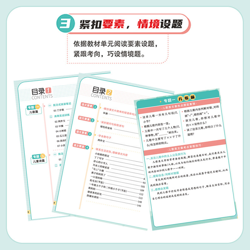 小学语文批注式阅读笔记训练书人教版一二年级三年级四五六年级上册下册课内外公式法阅读理解专项强化训练题每日一练100真题500篇