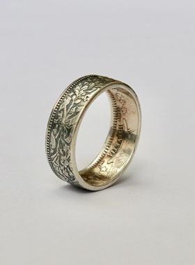 瑞士雪绒花戒指情侣朋友礼物定制