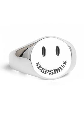 追岸janeng925纯银空白印章开口