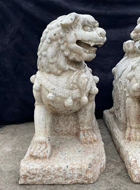 宋代 青石走狮，做功精美，造型独特！ 长1.2米 高1米 宽56cm
