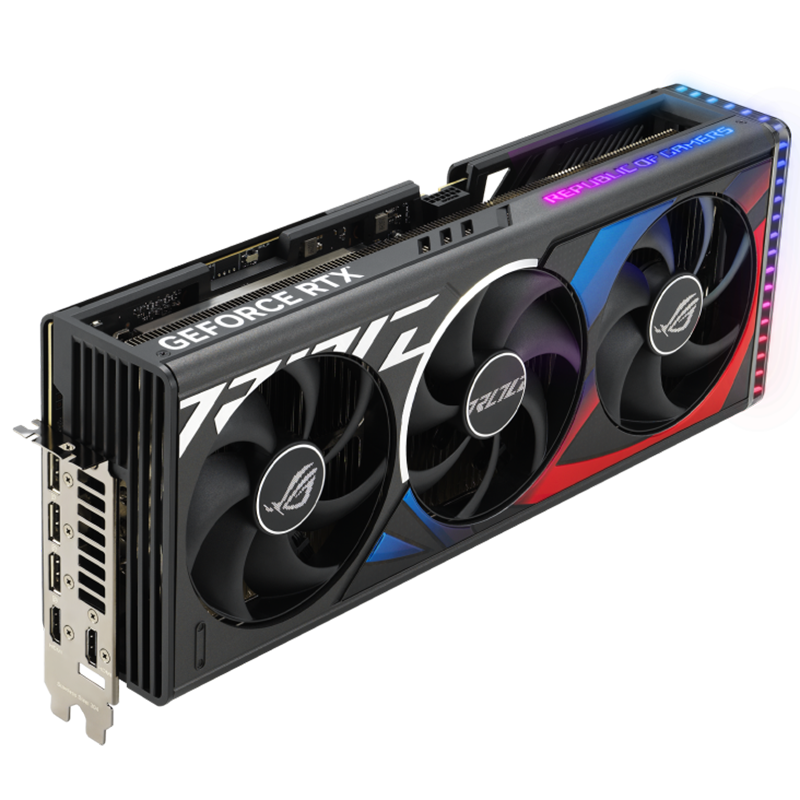 ROG华硕STRIX黑猛禽RTX4090显卡OC24G游戏电竞设计运算云炫彩灯效 - 图1