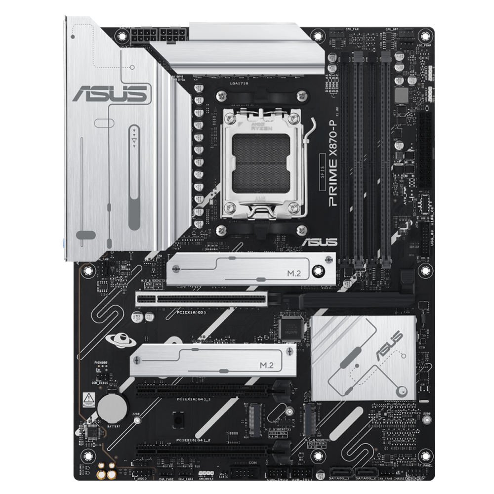 PRIME华硕X870-P主板WIFI7支持AM5系列2.5G网卡PCIE5.0插槽40GUSB - 图3