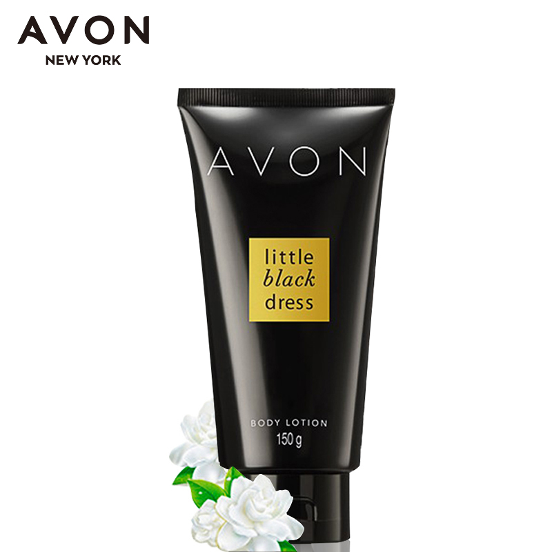 格律诗化妆品专营店Avon/雅芳小黑裙香体乳200g补水润肤香氛身体乳滋润保湿同款3