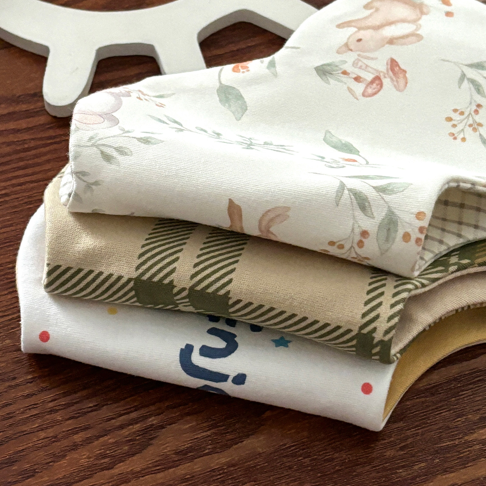 婴儿口水巾抗菌防水韩版双面加大纯棉婴幼儿围嘴女男宝宝围脖围兜,淘宝优惠券,粉丝福利购,淘宝优惠卷