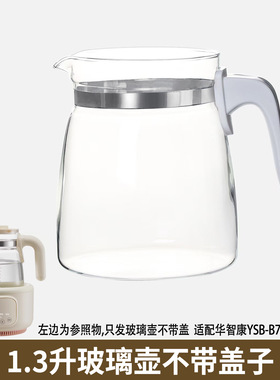 适配华智康恒温壶煮花果茶养生壶烧水壶热水壶玻璃水杯玻璃盖配件