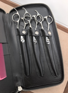 美发剪刀包大容量专用工具包发型师工具收纳包理发包包拉链款个性