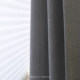 Milk tea color grained cotton and linen curtains