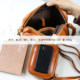 Rongqing vintage handmade cowhide tassel crossbody small square bag