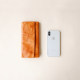 Light retro envelope long wallet soft cowhide portable