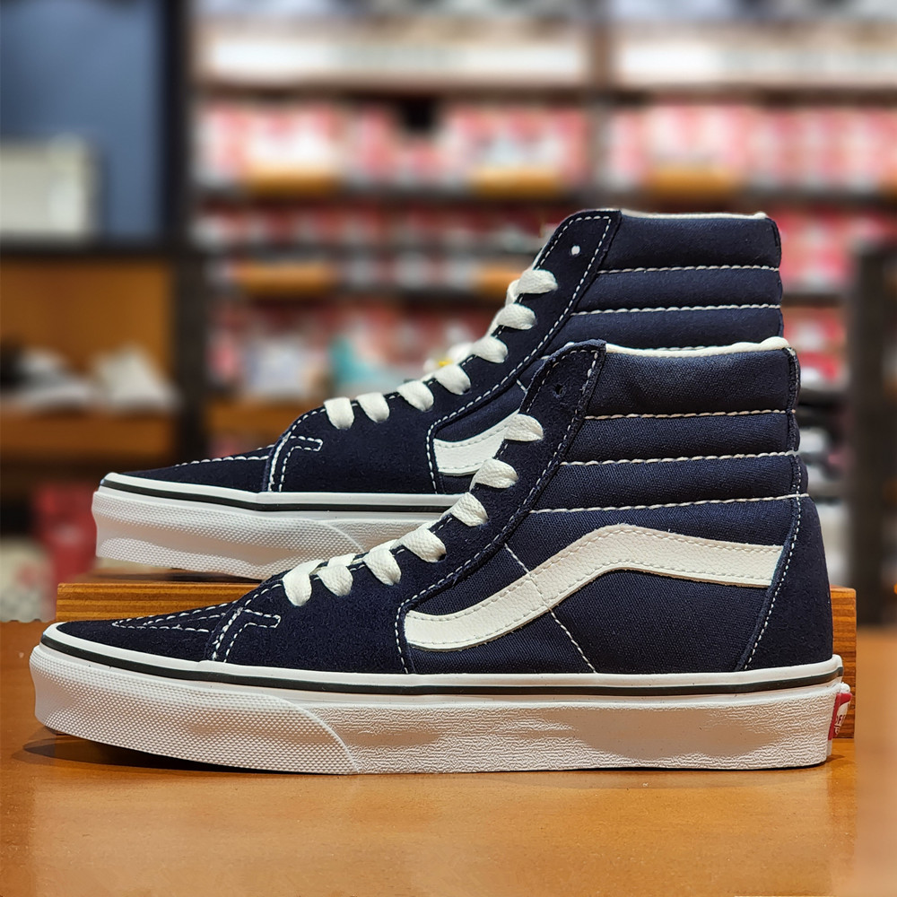 VANS范斯 SK8-HI 经典款藏蓝色男女鞋高帮板鞋休闲鞋 VN0A5JMJ4W6