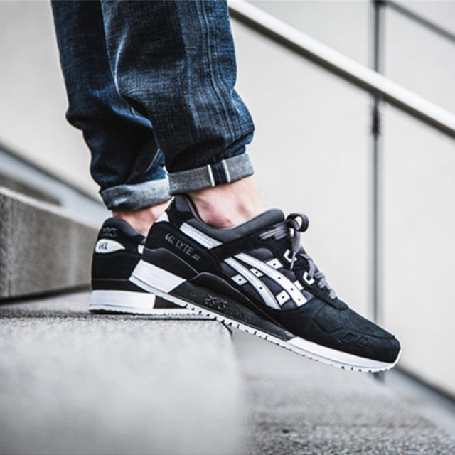 asics gel lyte iii oreo black