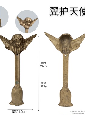vintage黄铜天使挂件艺术装饰
