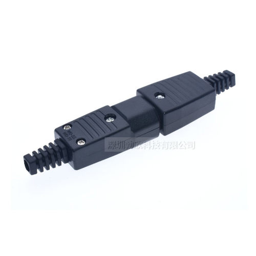 WD-09 WD-10品字头公母插电脑插头电瓶车电动车充电插头三孔插头 - 图2