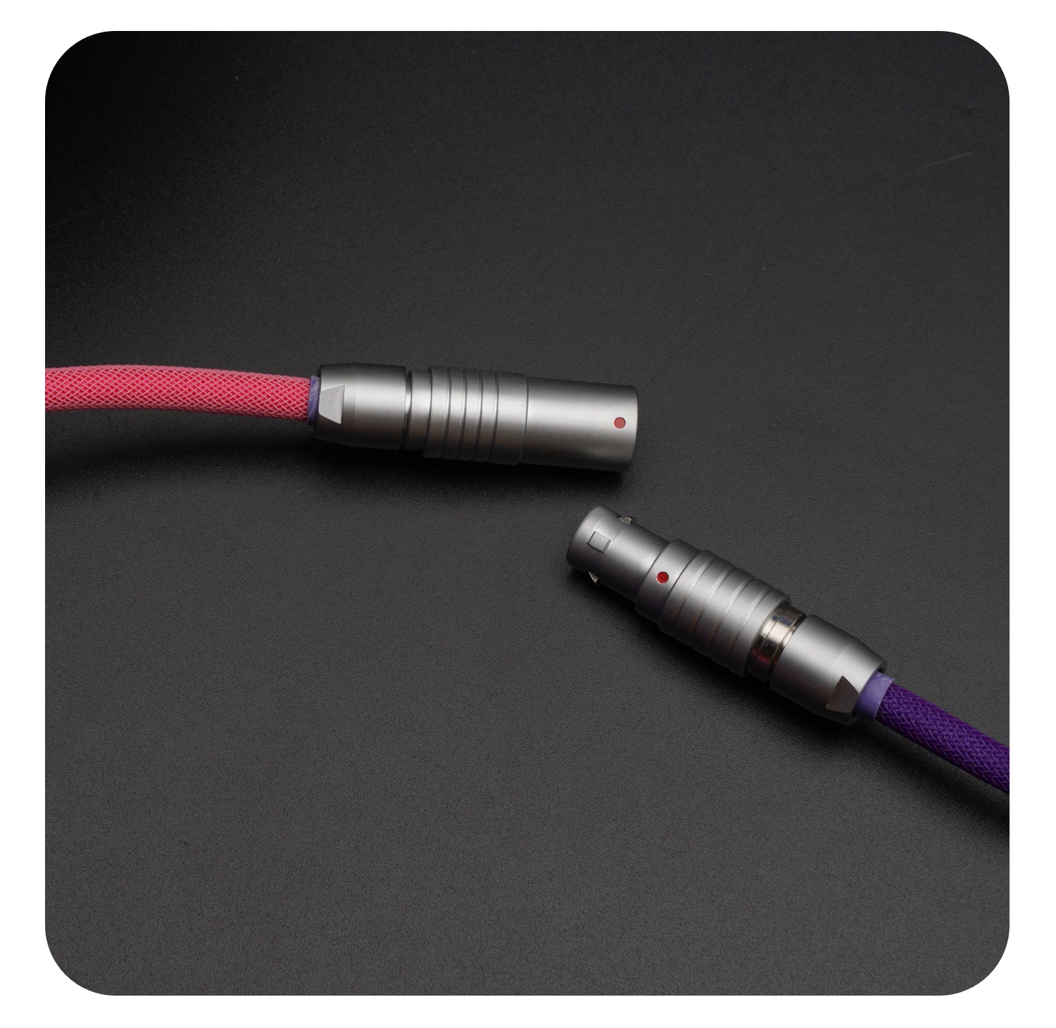 GeekCable客制化电脑机械键盘数据线MelGeek合作键帽线Mojo68霓虹 - 图1