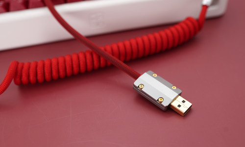GeekCable手工客制化电脑机械键盘航插数据线GMK主题SP键帽线火腿 - 图2
