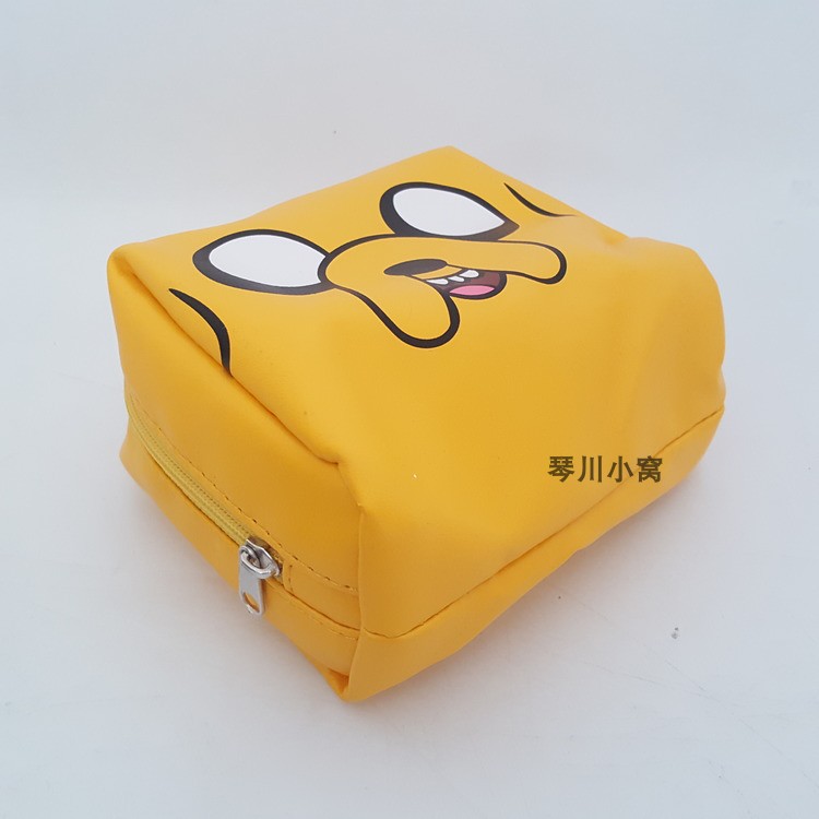 日系 PU 老皮 BMO 阿宝 收纳包 化妆包 手拿女包 包0347 - 图2