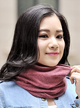 户外秋冬保暖加绒加厚围脖魔术头巾护脸脖套男女护颈围巾套头棉帽
