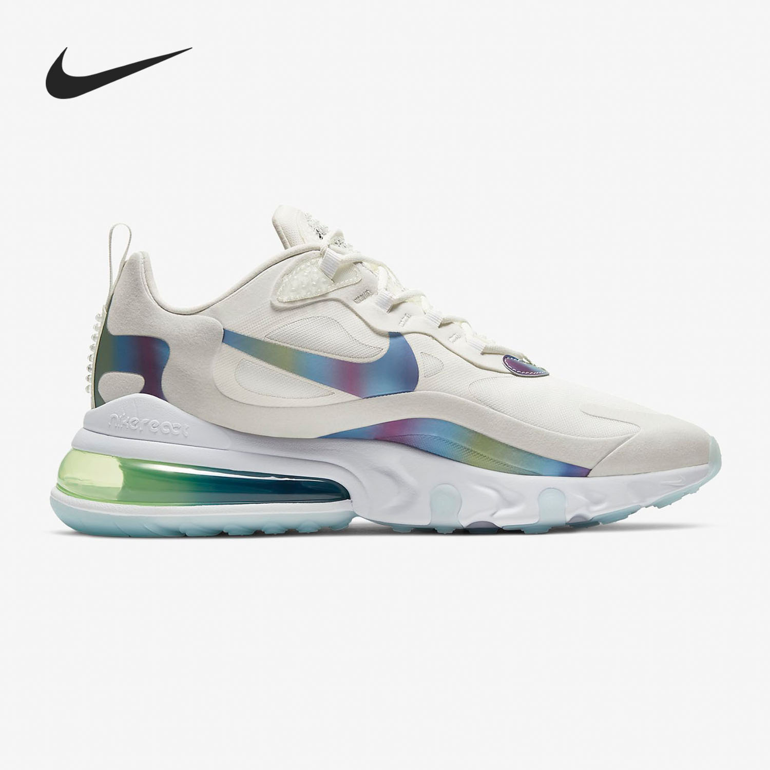 Nike/耐克正品 AIR MAX 270 REACT男女缓震回弹气垫运动鞋CT5064-图0