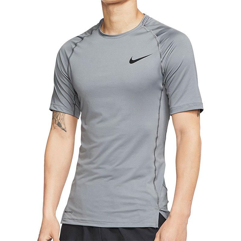 Nike/耐克正品休闲男子时尚潮流运动训练短袖T恤 BV5632-084 - 图3