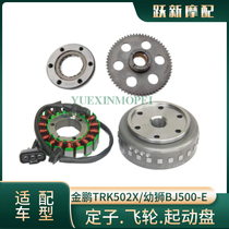 Young Lion Gold Peng TRK502X BJ500GS-A5AD Magnetic motor coil stator flywheel magnetic steel rotor start disc