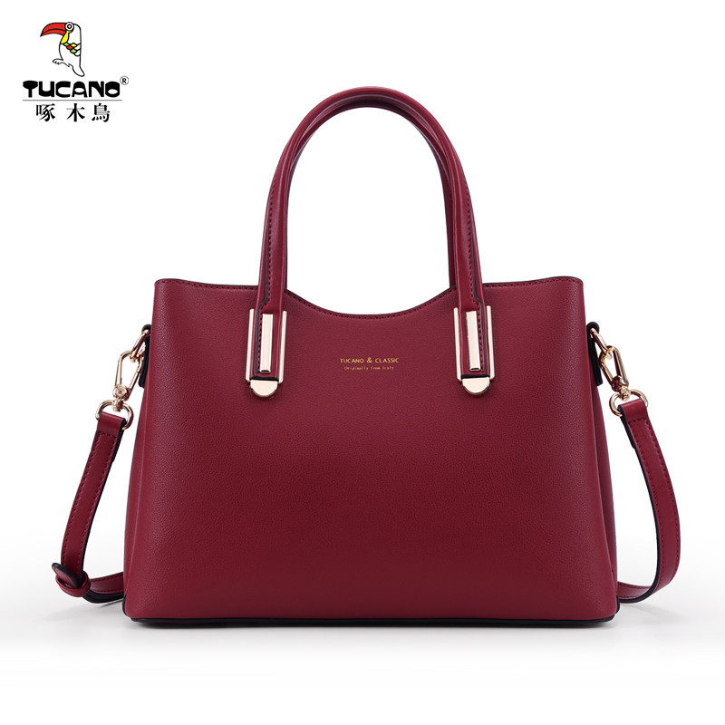 啄木鸟2020新款潮大容量单肩手提包 彦阁服饰女士包袋