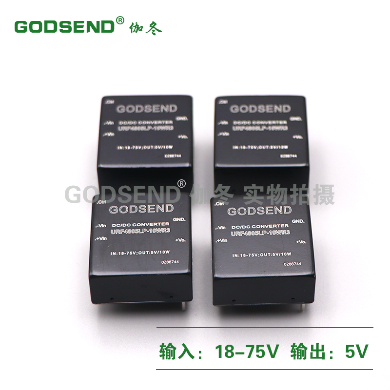 隔离电源DC-DC宽压18-75V输入48V转5V10W稳压模块URF4805LP-10WR3 - 图2