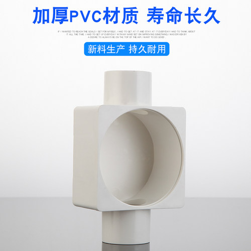 单通管用地漏预埋盒预埋器阳台厨房卫生间下水地漏盖pvc侧排地漏 - 图1