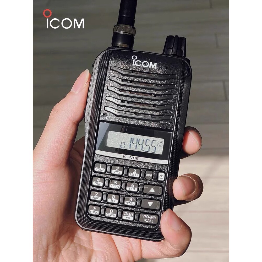 ICOM 艾可慕 IC-V86 U86 手持对讲机 单频段甚高频手台 7W大功率 - 图0