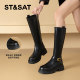 Saturday Knight boots women's British style high boots