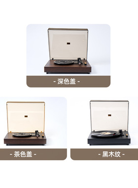 现货跨境黑胶唱片机蓝牙音箱一体机双喇叭留声机欧式家居礼品摆件