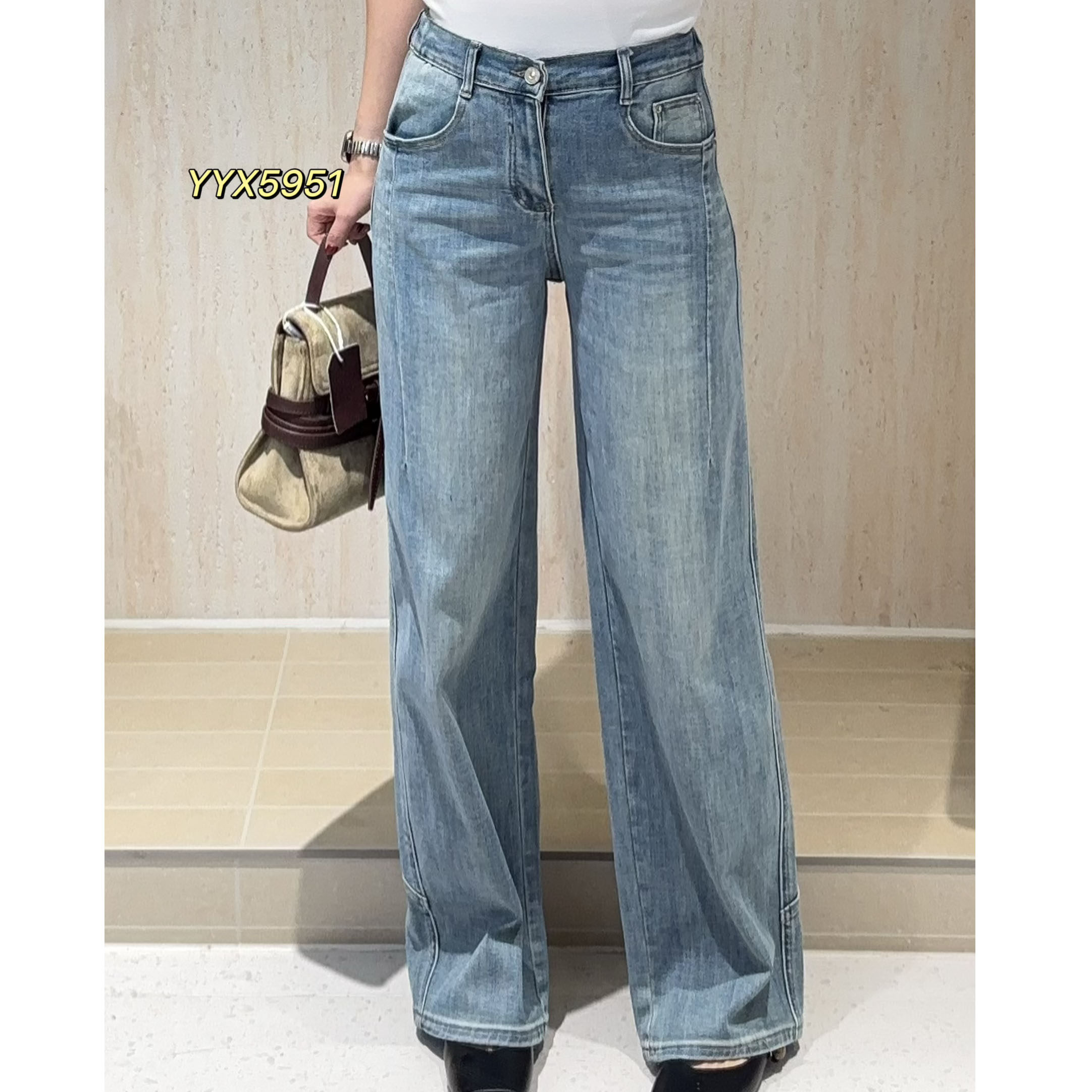 弯刀裤春季新品~宜语析显瘦高腰窄版牛仔裤大码女装爆款新品5951,淘宝优惠券,粉丝福利购,淘宝优惠卷