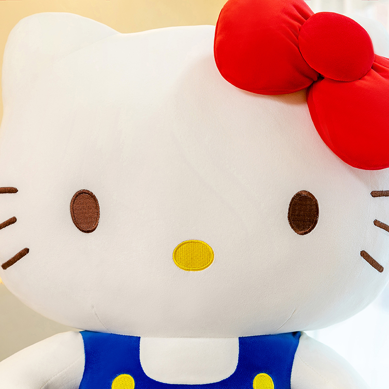 凯蒂猫HelloKitty毛绒玩具玩偶公仔哈喽kt猫娃娃抱枕礼物女生大号