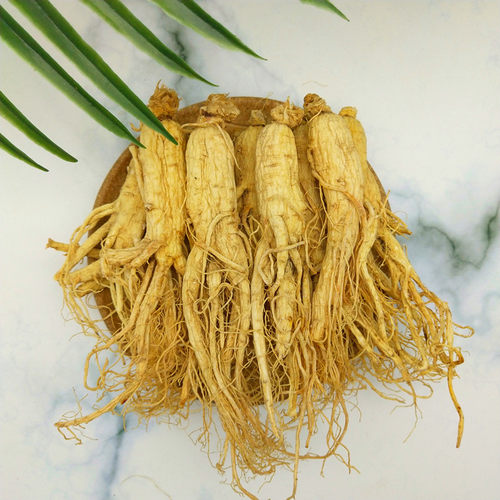 长白山人参白参原皮生晒参新货东北特产整支参泡酒煲汤泡水片500g - 图0