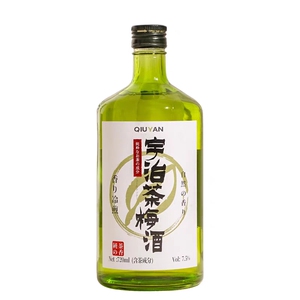 芹芹酒铺 宇治茶梅清爽酸甜果酒720ml